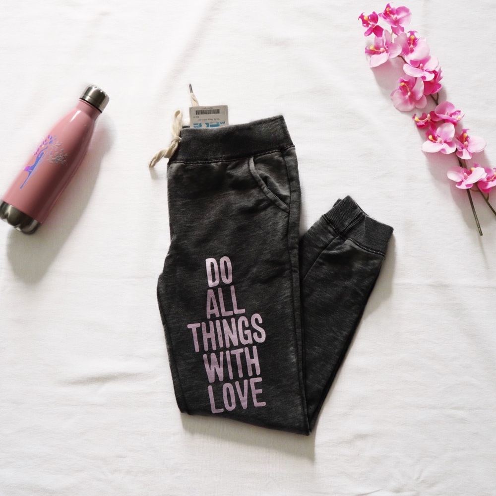 “Do All Things With Love” Jogger